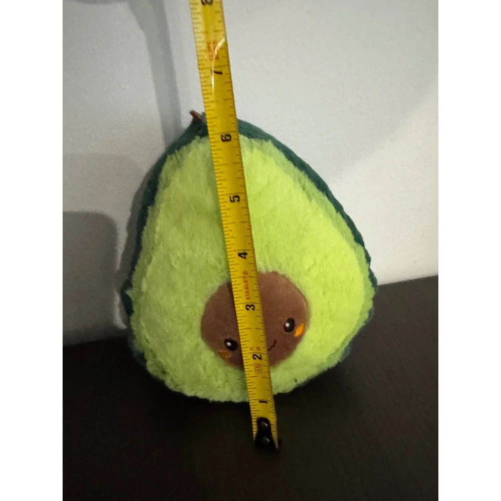 Squishable Avocado Plush Kids 6 Inch Green Fuzzy Stuffed Food Toy Snugglemi